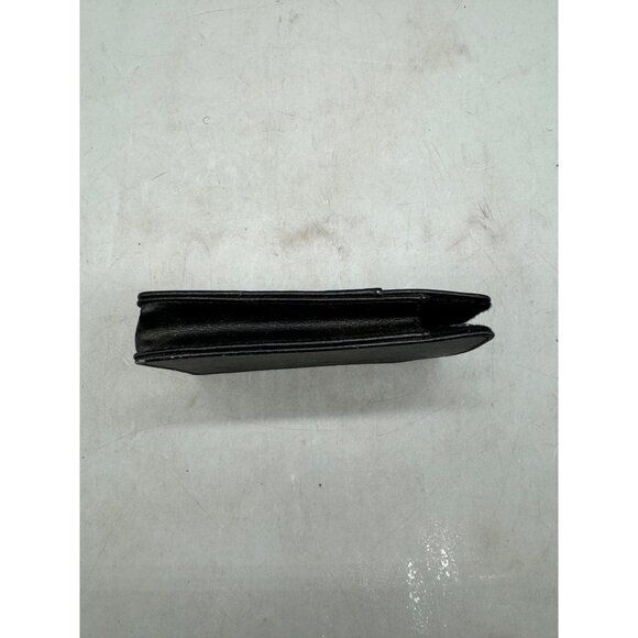 Garmin Leather Card Holder bag black rectangle 3x5" READ - Picture 4 of 5